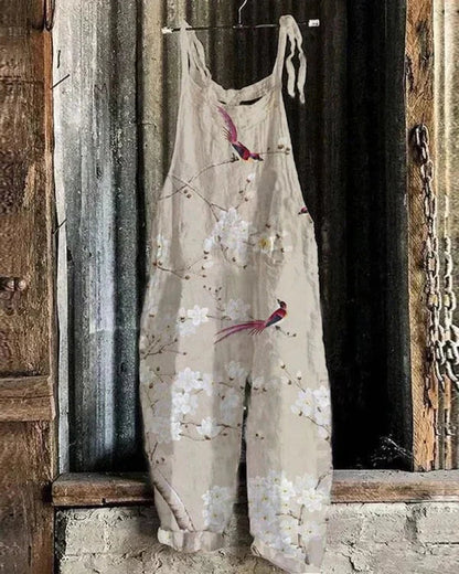 Timeless Floral Jumpsuit for Effortless Grace