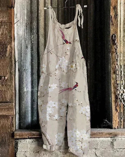 Timeless Floral Jumpsuit for Effortless Grace