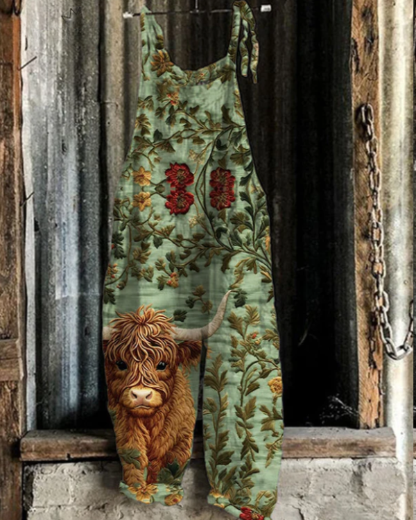 Cooling Floral Jumpsuit