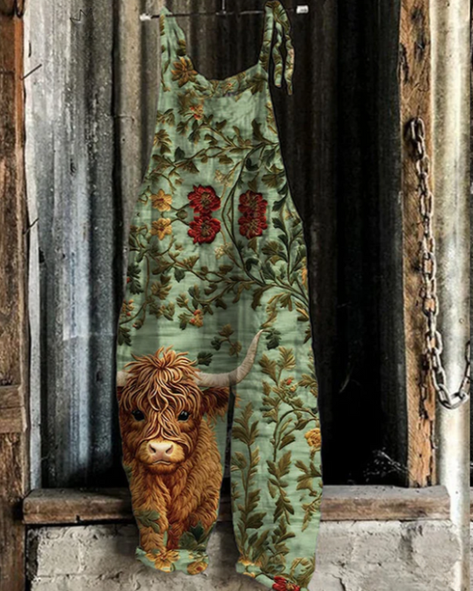 Cooling Floral Jumpsuit