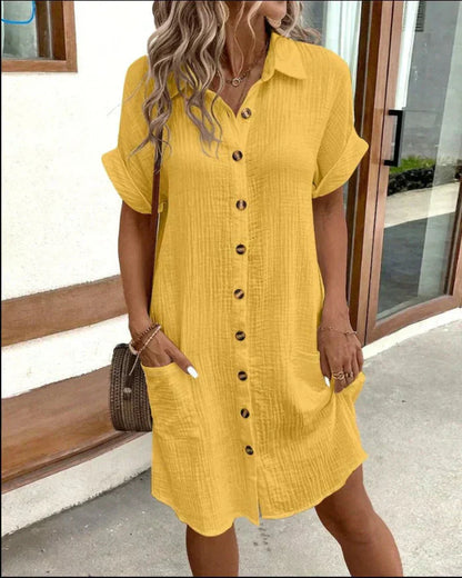 All-Day Soft Comfort Polo Dress
