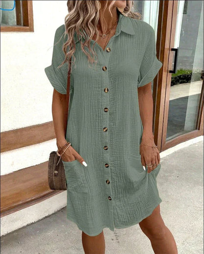 Effortless Elegance Polo Dress