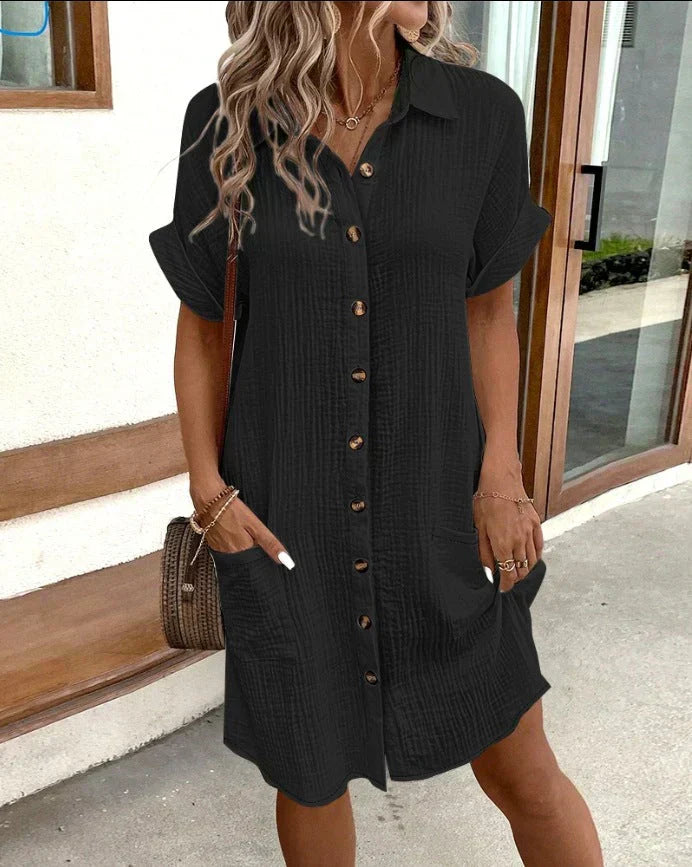 Elegant Polo Dress - Effortless Style
