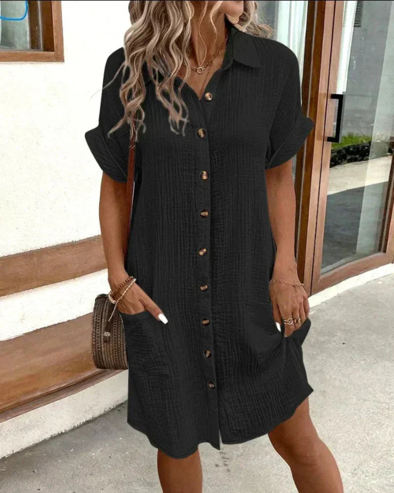 Effortless Polo Comfort Dress
