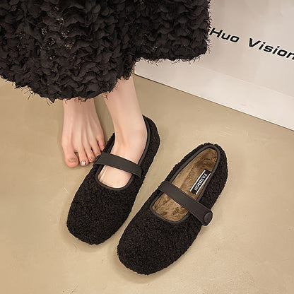 Plush-Soft Slip-On Flats