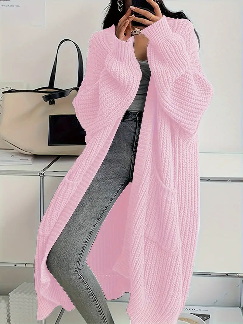 Flattering-Fit Long Cardigan