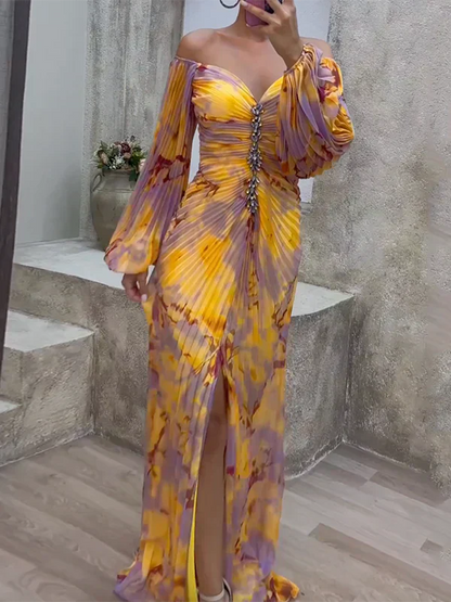 Elegant Sculpting V-Neck Dress