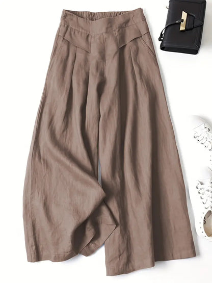 Easy-Care Viscose Trousers