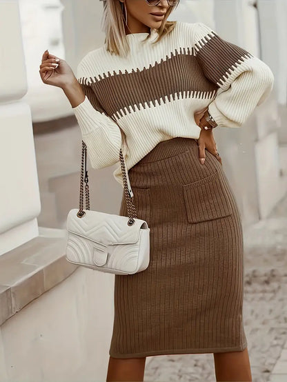 Lightweight-Warmth Knit Set