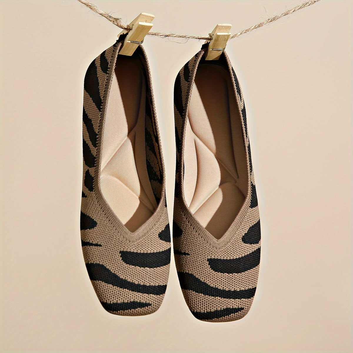 Easy-Care Slip-On Flats