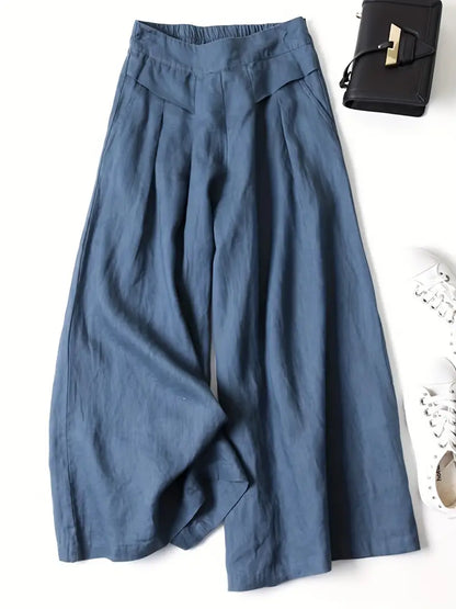 Easy-Care Viscose Trousers