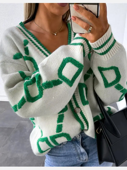 Flattering V-Neck Cardigan