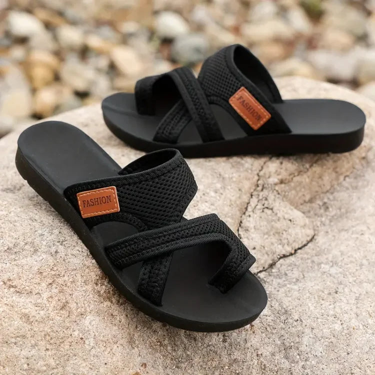 Elegant Support Mesh Sandals