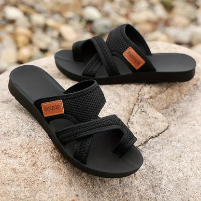 Elegant Support Mesh Sandals