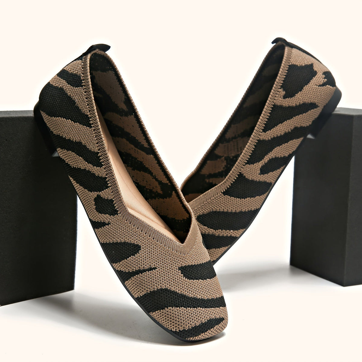 Easy-Care Slip-On Flats