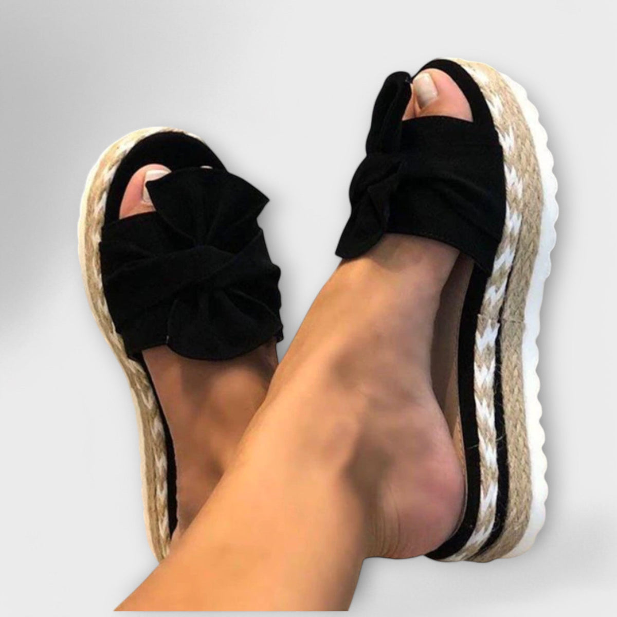 Ergo-Comfort Bow Sandals
