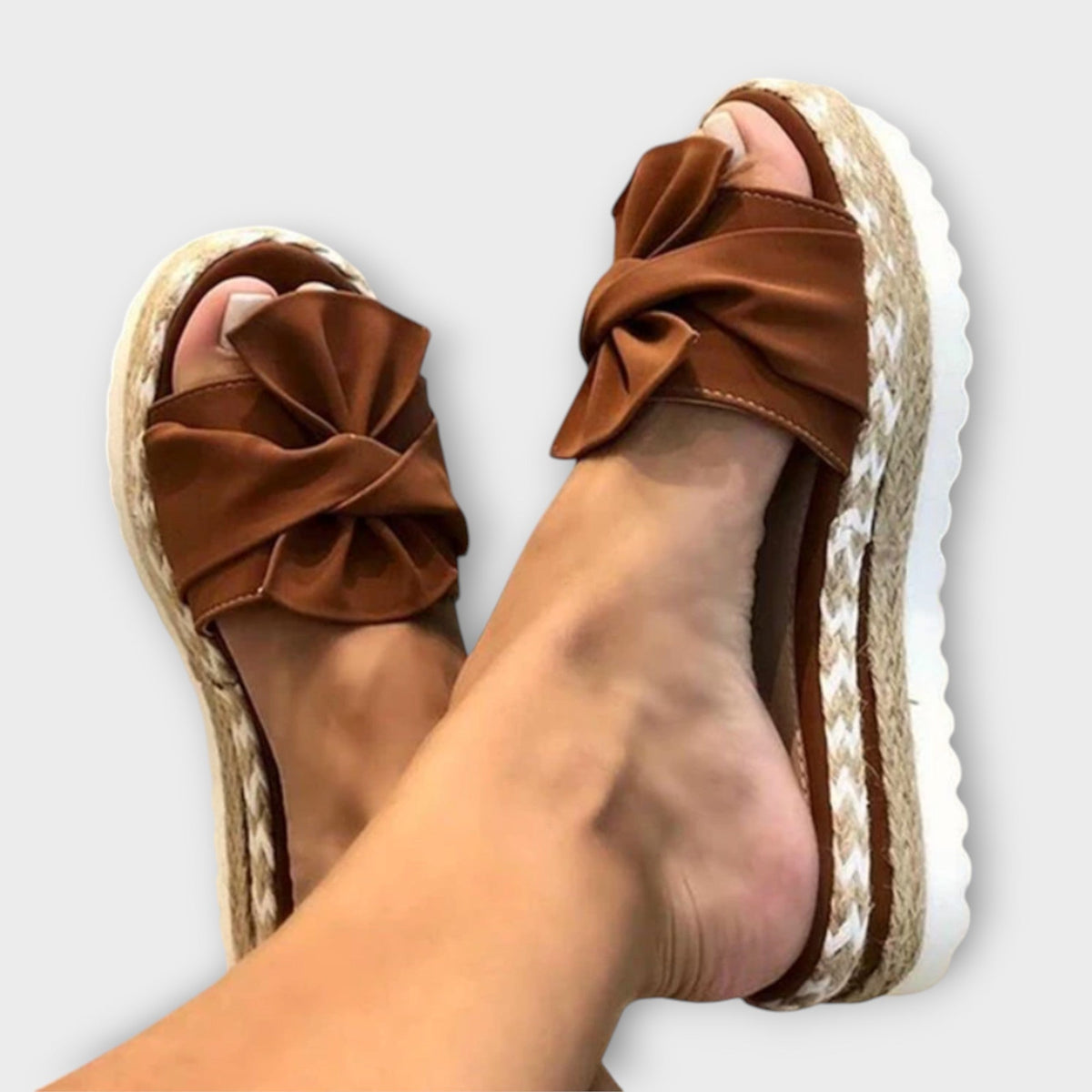 Ergo-Comfort Bow Sandals