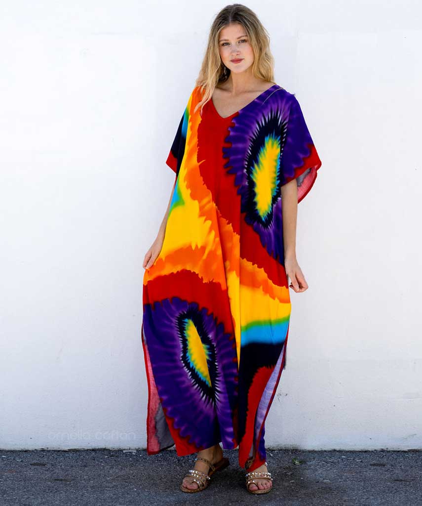 Eco-Soft Kaftan Dress