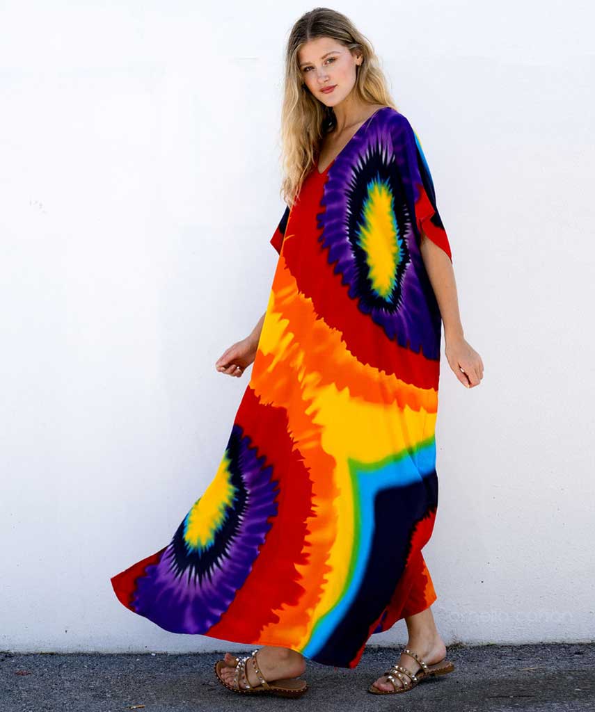 Eco-Soft Kaftan Dress