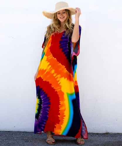 Eco-Soft Kaftan Dress