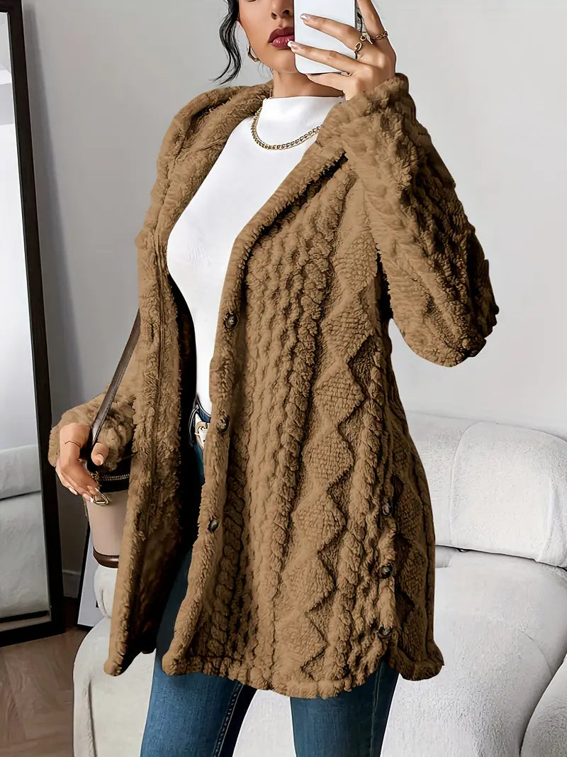 Weather-Ready Hooded Coat