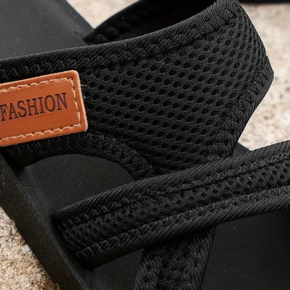 Elegant Support Mesh Sandals