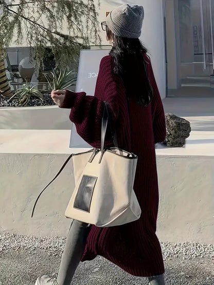 Flattering-Fit Long Cardigan
