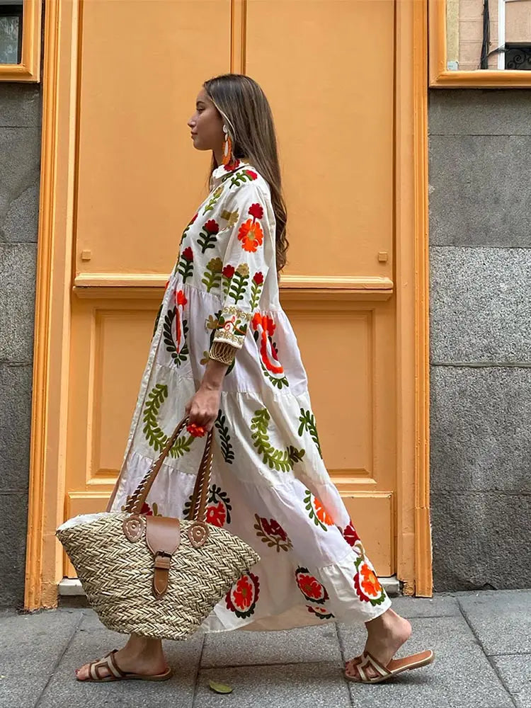 Effortless Chic Patchwork Dress