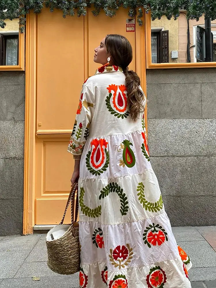 Effortless Chic Patchwork Dress