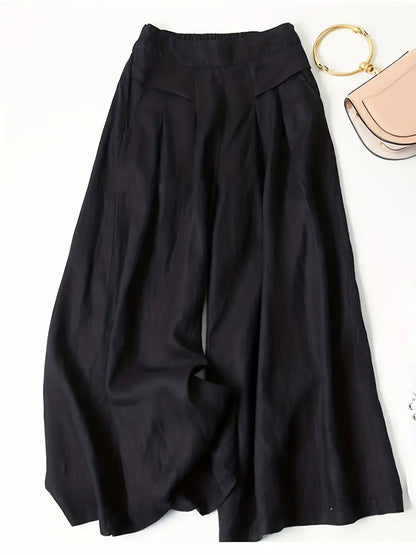 Easy-Care Viscose Trousers