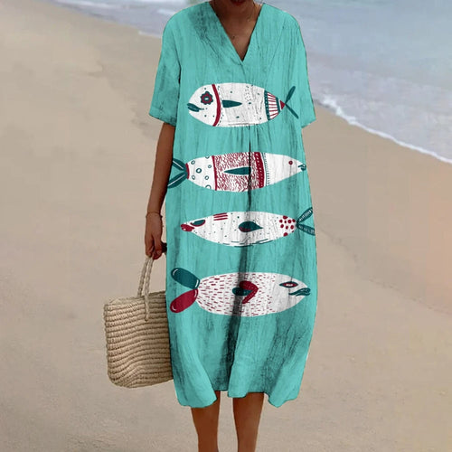 Cool Comfort Boho Dress