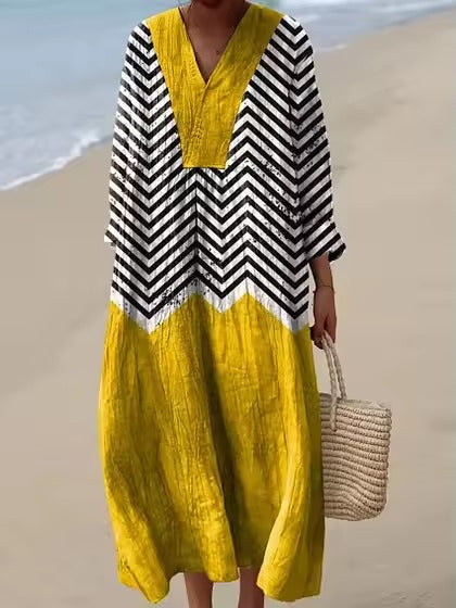 Effortless Floral Elegance Dress