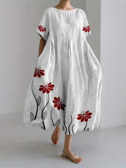 Soft Floral Dress