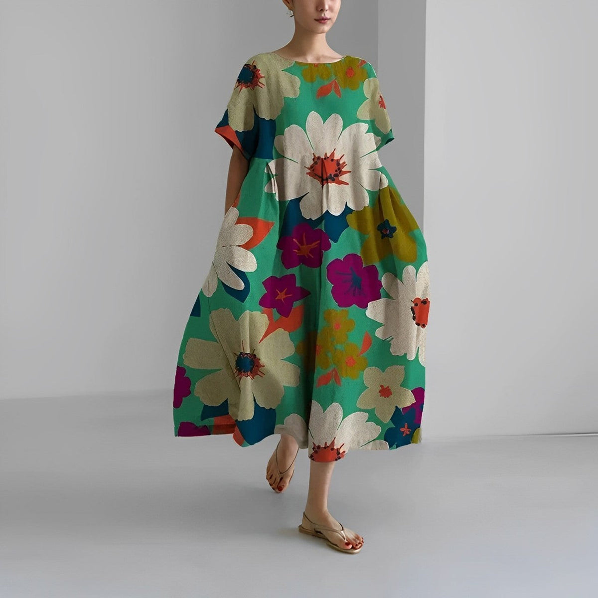 Effortless Boho Comfort Maxi Dress