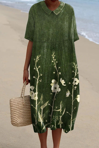 Elegant Floral Dress