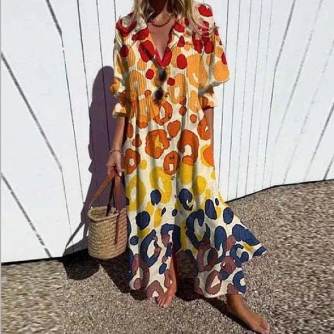 Elegant Boho Summer Dress