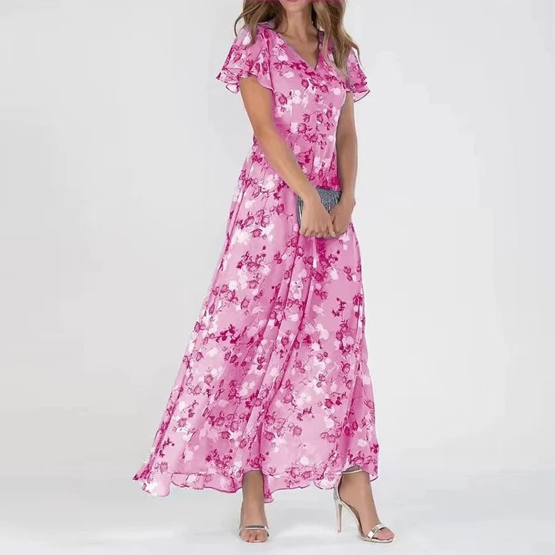 Vibrant Cooling Maxi-Dress