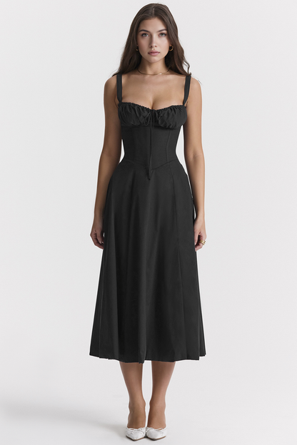 Elegant Comfort Midi Dress