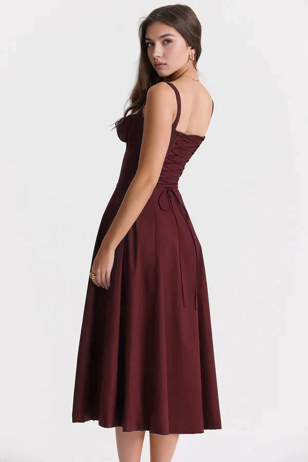 Elegant Comfort Midi Dress