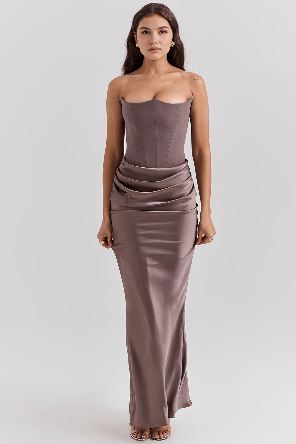 Elegant Satin Gown for Special Occasions