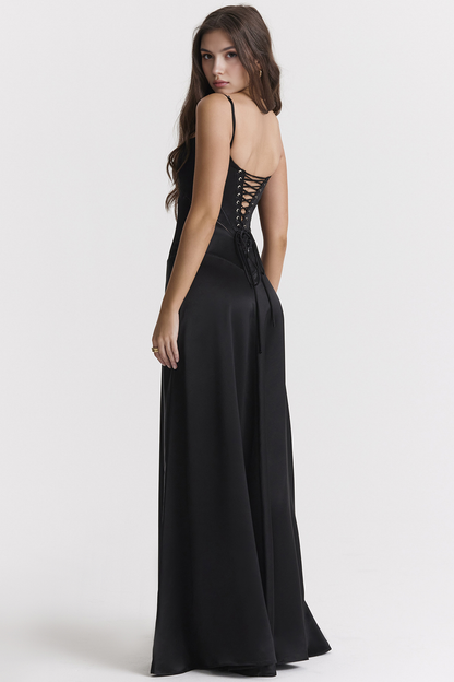Chic Bustier Gown for Enchanting Evenings