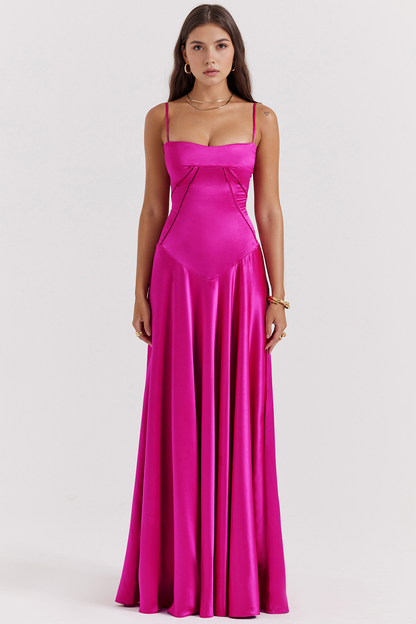 Chic Bustier Gown for Enchanting Evenings