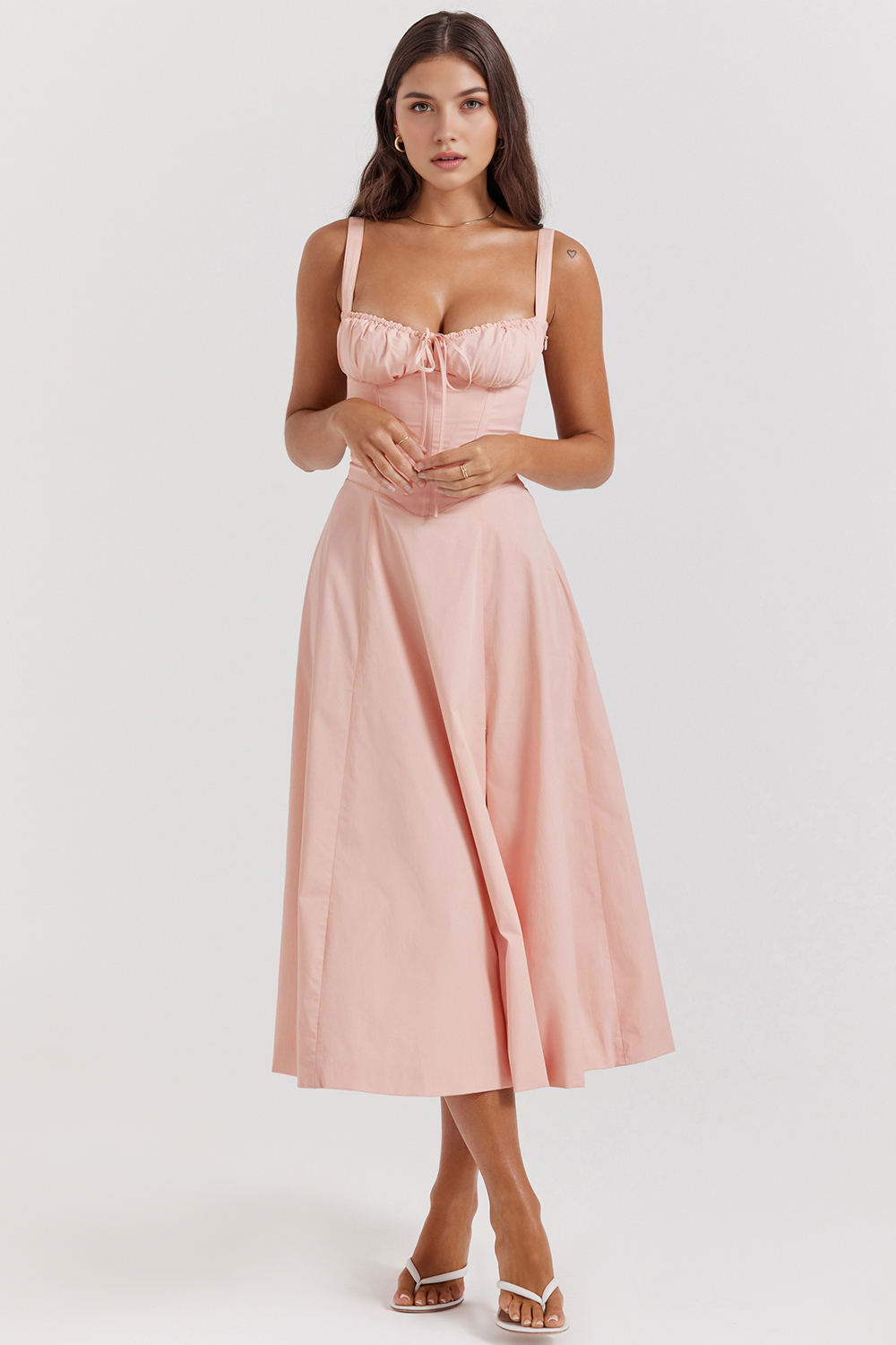 Elegant Comfort Midi Dress