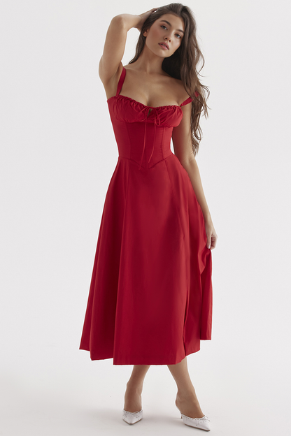 Elegant Comfort Midi Dress