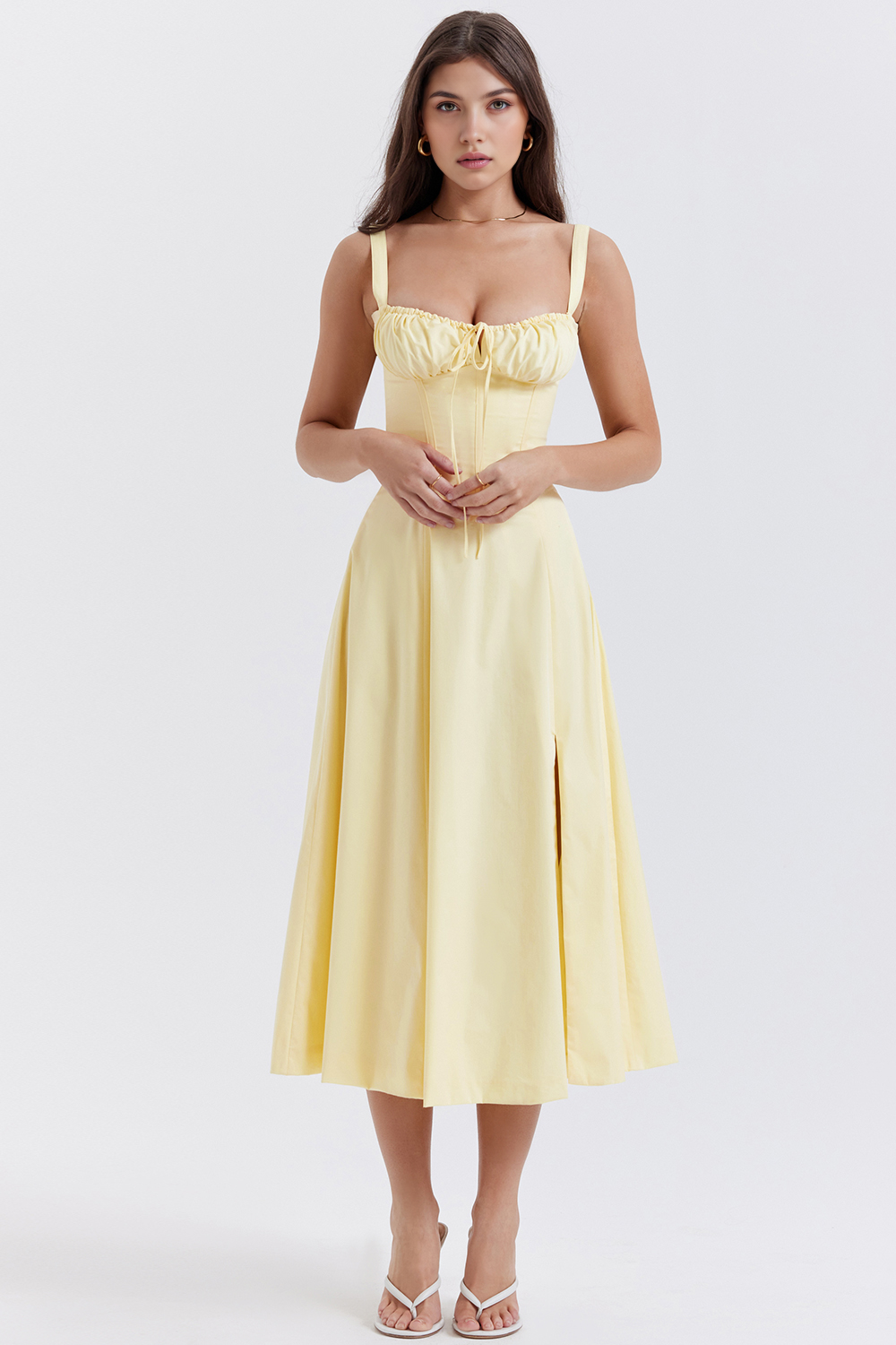 Elegant Comfort Midi Dress