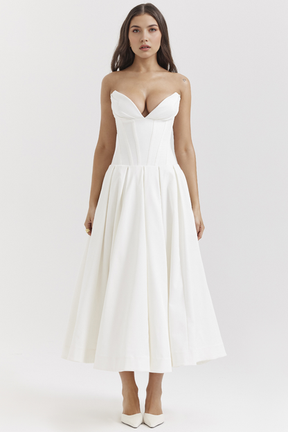 Elegance Tulle Midi Dress