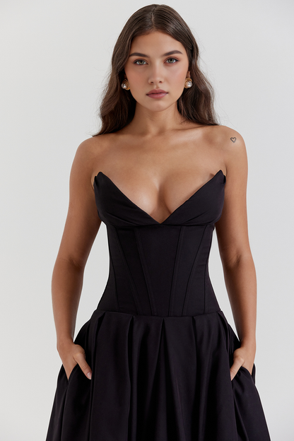 Elegance Tulle Midi Dress
