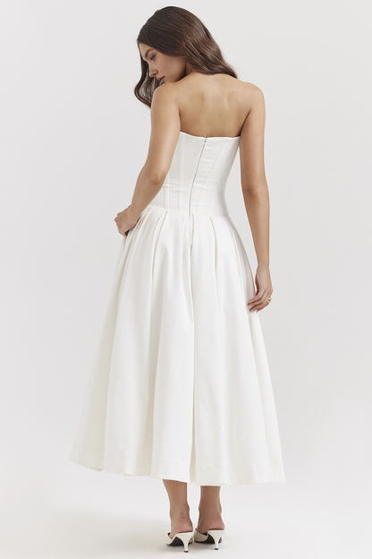 Elegance Tulle Midi Dress