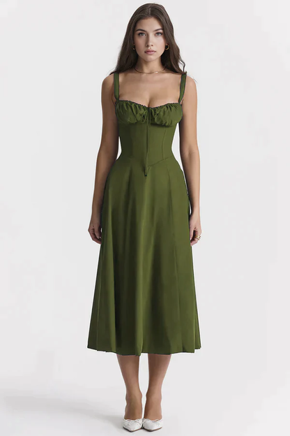 Elegant Comfort Midi Dress