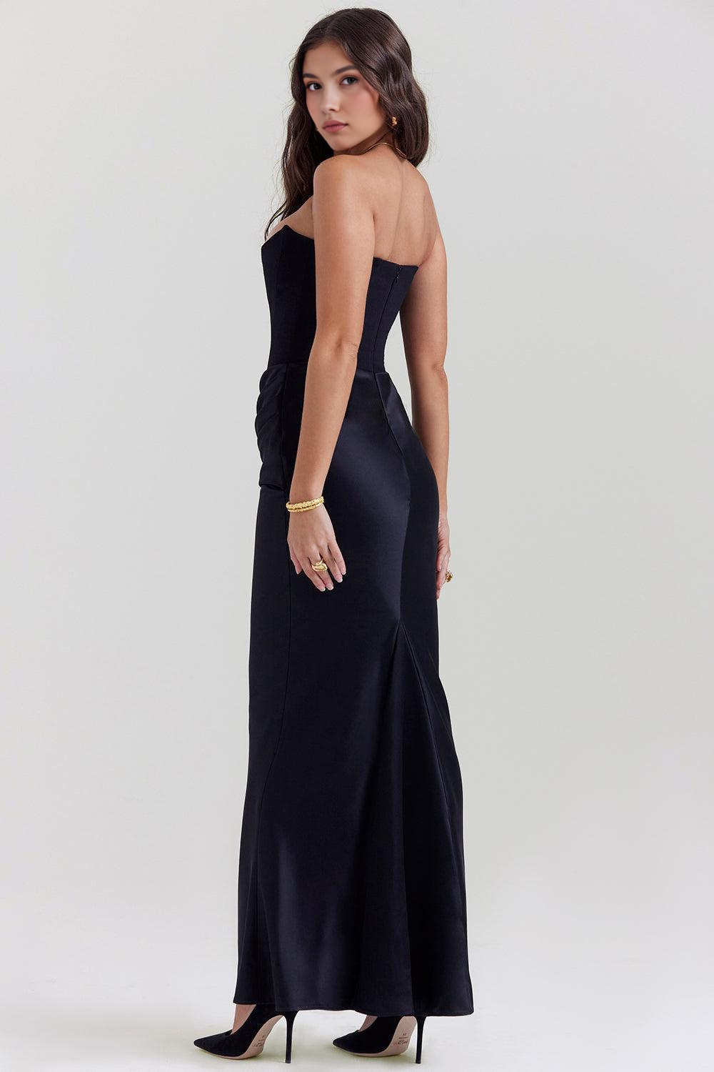 Elegant Satin Gown for Special Occasions